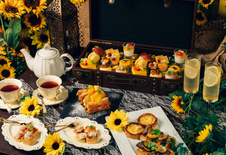 【9/末まで】SUNFLOWER TRUNK BOX AFTERNOON TEA〜京町家の真夏の秘密のラウンジ〜